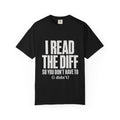 I Read The Diff Tee