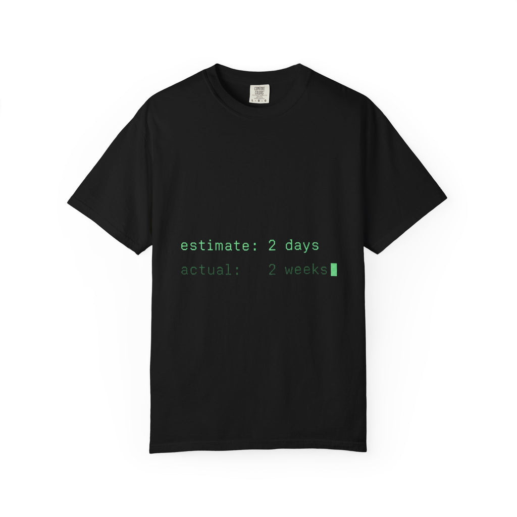 Estimate Vs Actual Tee