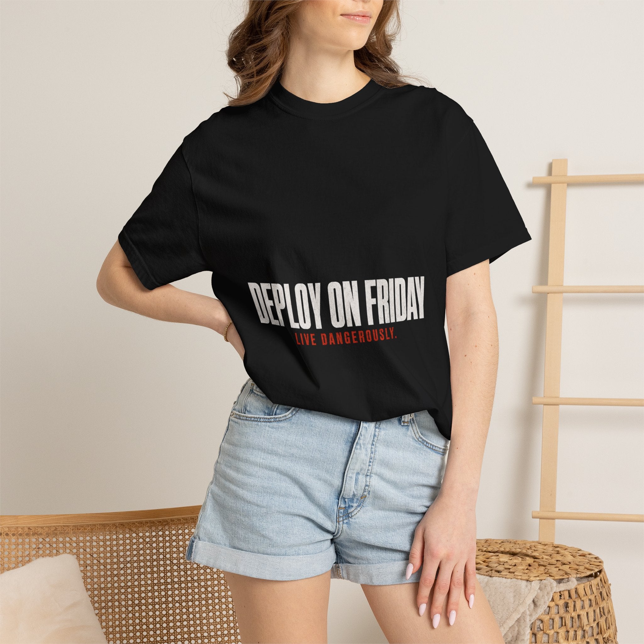 Deploy On Friday Tee