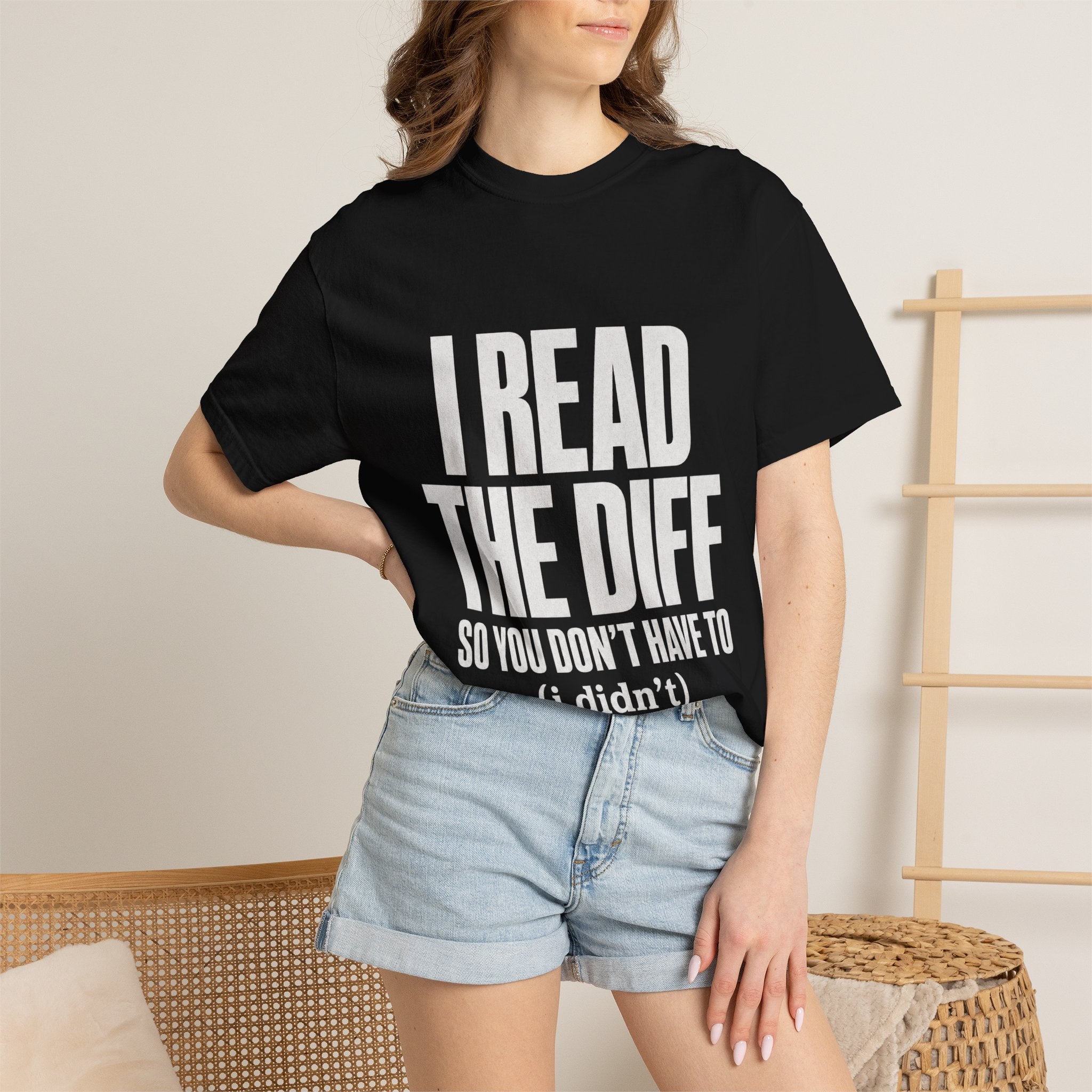 I Read The Diff Tee